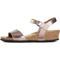 Bayton Sandaler med rem 'Wodonga' lyselilla / sort