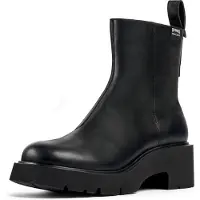 Camper Campertil kvinder. K400725-001 Botines de piel Milah negro (41), Læder, Sort, 5-8 cm, Ingen, Klassisk