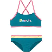 Bench Bikini gul / petroleum / lys pink