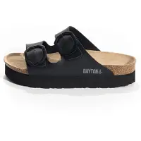 Bayton Pantoletter 'Japet' grå / sort