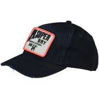 Superdry Superdrytil kvinder. W9010177A Graphic Trucker Cap navy (OSFA), Casual, Bomuld, Blå