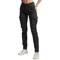 Superdry Superdrytil kvinder. W7010925A Sorte skinny cargo-bukser (32/28), Casual, Lyocell