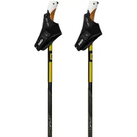 Swix - Langrendsstave - Dynamic D3 Just Click Pcu til Unisex - Størrelse 145 cm - Sort