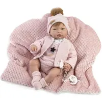MuÑecas Guca Jimena Baby Reborn Med Naturligt Hår