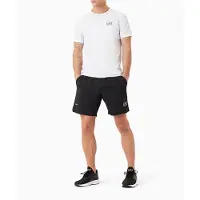 EA7 EA7til mænd. 8NPV03_PNDDZ Dynamic Athlete T-shirt- og buksesæt hvid, sort (XXS), Sport, Tennis/padeltennis, Multisport, Polyester, Korte ærm