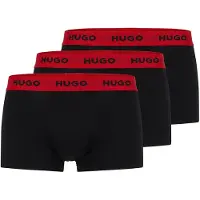 HUGO Herre tre pak bokser Sort