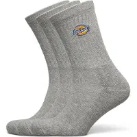 Dickies - Sokker - Valley Grove Socks Grey Melange til Unisex - Størrelse 43-46 - Grå