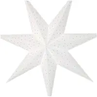 Watt & Veke Stella julestjerne hvid 60 cm