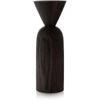 Applicata Shape cone vase Sortbejdset eg