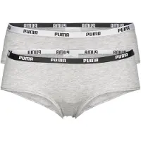 Puma Hipster Women (2-Pack), Clothing, Grey/Grey, 3