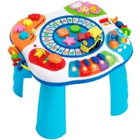WINFUN Aktivitetsbord Med Tog Og Klaver (spansk)