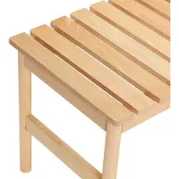 Hubsch Row bænk small Eg
