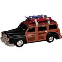 Lemax Beach Wagon Village tilbeh?r flerfarvet harpiks 1,6 in. 1 hver
