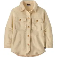 Patagonia - Sweatshirts dame - W's Retro Pile Shacket Natural til UnisexUld - Størrelse S - Beige