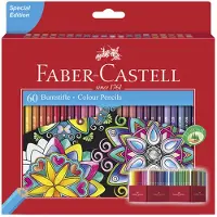 Faber-Castell CASTLE Special Edition - Farvet blyant - diverse klare farver (pakke med 60)