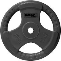 Softee Rubber Coated 10kg Vægtskive