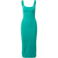 Superdry Square Neck Jersey ærmeløs Midikjole