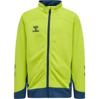 Hummel Lead Træningsjakke - Lime grøn Børn, størrelse 128 cm
