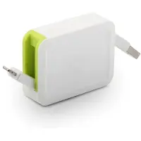 Muvit Usb-kabel Med Tilbagetrækning Til Lightning Mfi 0.8 M 2.4a