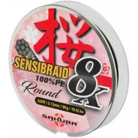 Sakura Sensibraid 8x Flettet Fiskesnøre 300 M