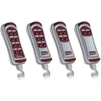 Quick Italy Fjernbetjening 4 Trykknapper Med Led