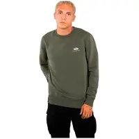 Alpha industries Sweatshirt oliven / hvid
