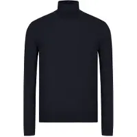 Armani Exchange A|X Armani Exchangetil mænd. 8NZM3CZM8AZ1510 Navy rullekravetrøje (S), Casual, Bomuld, Blå