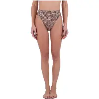 Hurley Max Leopard Moderate Tab Side Bikinitrusser