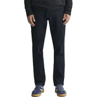 Gant Ganttil mænd. 1000260 Navy Slim Fit Jeans (30/34), Casual, Bomuld, Denim, Bæredygtig, Blå