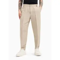 Armani Exchange A|X Armani Exchangetil mænd. 8NZP15ZNFNZ1724 Beige hørbukser (34), Casual, Linned