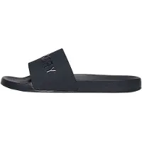 Superdry Superdrytil mænd. MF310255A Veganske klipklappere med navy-logo (42/43), Fast, Ingen, Badetøj, Blå