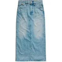 G-Star G-Startil kvinder. D24385-D436-G671 Lang nederdel Viktoria blå (25), Bomuld, Denim