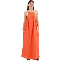 Superdry Lace Halter Beach ærmeløs Lang Kjole