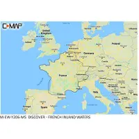 C-MAP Kort Over Indre Farvande Fransk