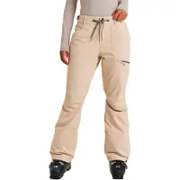 Roxy - Skibukser dame - Nadia Pant Pebble til UnisexUld - Størrelse L - Beige