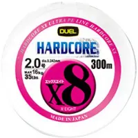 Duel Hardcore X8 Flettet Fiskesnøre 300 M