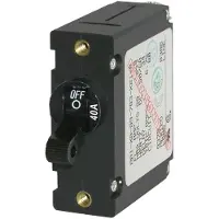 Blue Sea Systems Enpolet Magnetisk Ac/dc-afbryder 40a