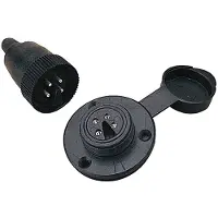 Sea-dog Line Polariseret 4-benet Elektrisk Stik