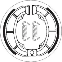 SBS P2181 Bremsesko