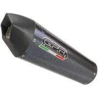 Gpr Exhaust Systems Gp Evo4 Poppy Kawasaki Versys 1000 Ie 19-20 Euro 4 Homologeret Slip On Lyddæmper