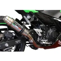 Gpr Exhaust Systems Deeptone Inox Kawasaki Z 400 18-20 Euro 4 Homologeret Slip On Lyddæmper