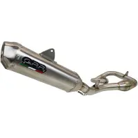 Gpr Exhaust Systems Pentacross Inox Ktm Sx 250 F 20 With Db Killer Fim Homologeret Fuldlinjesystem