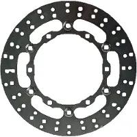 TRW Bremseskive med ABE MSW268,DIAM267MM,FLYD.