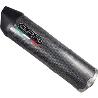 Gpr Exhaust Systems Furore Poppy Bmw F 650 Cs Scarver 01-06 Ref:bmw.11.fupo Oval Lyddæmper Typegodkendt