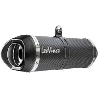 Leovince Lv One Evo Yamaha Fz-07 700 2017/fz-07 700 Abs 2017/mt-07 Abs 16-20/mt-07 Gt Abs 2019 Homologeret Fuldlinjesystem