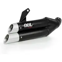 Ixil Dual Hyperlow Xl Honda Cb 500 F 19-21/cb 500 X 19-21/cbr 500 R 19-21 Stainless Steel Homologeret Slip On Lyddæmper