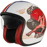 Premier Helmets Vintage Pin Up8 Bm 22.06 åben Hjelm