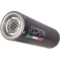 Gpr Exhaust Systems M3 Poppy Cf Moto 300 Nk 22-24 Ref:e5.cf.8.cat.m3.pp Stainless Steel With Catalyst Homologeret Fuldlinjesystem