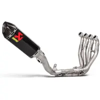 Akrapovic Evolution Line Kawasaki Zx-10r 16-18 S-k10e9-zc Ikke-homologeret Fuldt Linjesystem