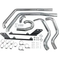 Bassani Xhaust Power Curve True Dual Crossover Harley Davidson Ref:sft-212 Udstøgningsmanifold